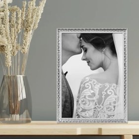 Resim Frames 713057 Çekiç Etkili Metal, 5x7, Gümüş 