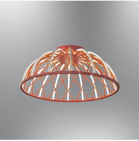 Resim Özcan Aydınlatma 3229-1-06 Chute K. Plafonyer D61 Kırmızı 