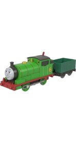 Resim Fisher-Price Thomas ve Arkadaşları Motorlu Büyük Tekli Trenler Percy JGF94 