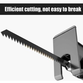 Resim Depolife Tilki Kuyruğu Testere Dönüştürücü Matkap İçin Testere Adaptörü 