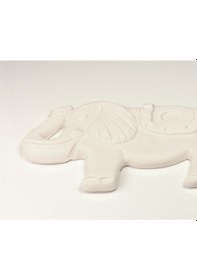 Resim Fil Seramik Bisküvi Boyanabilir Obje 