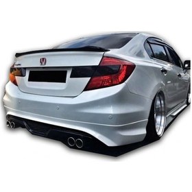 Resim Honda Civic Fb7 2012-2016 Votex Style - Spoiler Plastik Boyasız 