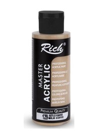 Resim Rich Akrilik Boya 120Cc Sütlü Kahve 129 