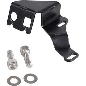 Resim Pazly Demir Emme Manifoldu Gaz Kablosu Braketi - Tbss/nnbs/l92 Uyumlu Siyah Ön Montaj, 13x6.6 Cm 