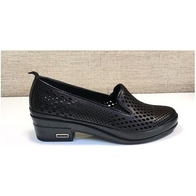 Resim Castle Black 24554 Bayan Hakiki Deri Comfort Ayakkabı Siyah 