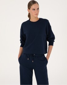 Resim Pierre Cardin Kadın Lacivert Sweatshirt 50314963-vr033 Lacivert 