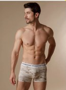 Resim Indefını Kamuflajlı Boksör Boksör Külotları 124394579 Bej Açık 