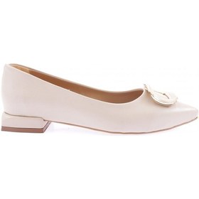 Resim Dgn 2800-23y Kadin Sivri Burun Tokali Babet 2800-1423-R1806 Ten Rengi 