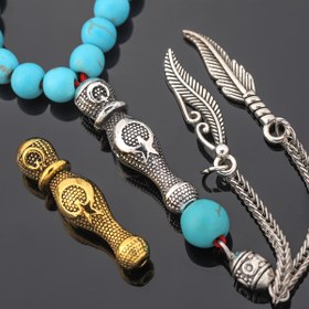 Resim 10 adet/5 adet Tassel Dairesel Desenli Boncuk, 30 Mm Vintage Geometrik Gevşek Aralıklı Boncuk, Antik Uzun Tüp Desenli Delikli Gevşek Boncuk, Dekoratif Boncuk, Üç Boyutlu Yıldız ve Ay Düz Delikli Boncuk, Delikli Tüp Boncuk, DIY Takılar İçin Uygun Gevşek Boncuklar, Bilezikler, Kolyeler, Tokalar, Kulaklıklar, Saç Aksesuarları, Kolyeler, Telefon Zincirleri, Anahtarlık ve Giyim Aksesuarı Malzemeleri. 