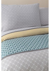 Resim Dormy Home Hilaris Çift Kişilik Nevresim Takımı - Gri Gri 