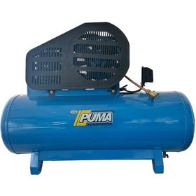 Resim Puma PT40/300-5.5 300 L 5.5 HP 12 Bar 2 Piston 380 V Döküm Kafa Kompresör 