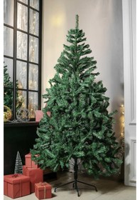 Resim 210 Cm Yılbaşı Çam Ağacı 720 Dal Yeşil 