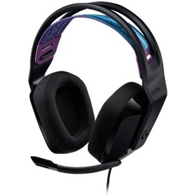 Resim Logitech G G335 Kablolu Oyuncu Kulaklığı Siyah 