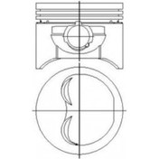 Resim Yenmak Motor Piston Segman Tmpr-slx 1600 86.40 Çap 0.60 IS00-YENMAK 31-03395-060 