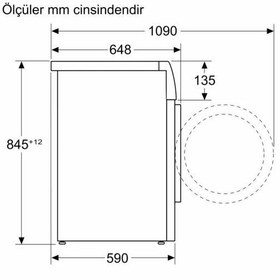 Resim Bosch WGB244A0TR Çamaşır Makinesi 