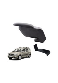 Resim Dacia Logan Mcv 2004 Delmesiz Çelik Ayaklı Siyah Kolçak Kol Dayama 