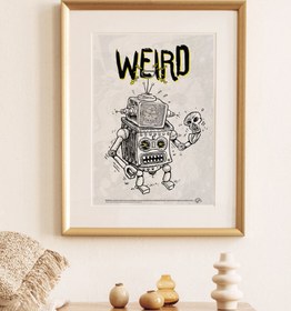 Resim Tunç Küçükaslan - Weird Society Poster 