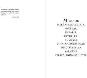 Resim Mimarlık Kuramına Katkı 