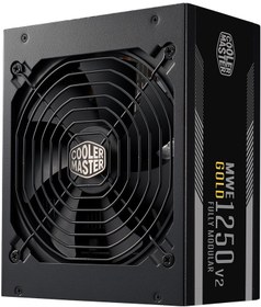 Resim Cooler Master 1250W MWE 1250W 80+ Gold Tam Modüler PCIe Gen 5.0 Güç Kaynağı 