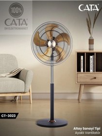 Resim Cata Altay Sanayi Tipi Ayaklı Vantilatör CT-3023 