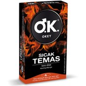 Resim Okey Prezervatif Sıcak Temas 10'lu 