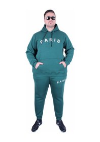 Resim Starbattal Erkek Büyük Beden 3 İplik Eşofman Takım Paris Tk25609 Neftı Neftı 