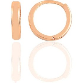 Resim Söğütlü Silver Gümüş Rose 9 Mm Halka Küpe Tragus Piercing Helix Kıkırdak Küpesi 