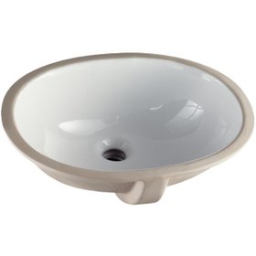 Resim Turkuaz Seramik Cerastyle 55 x 43 CM Tezgah Altı Hilton Lavabo 
