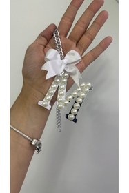 Resim mgs dızayn İncili Harf oto dikiz aynası süsü 