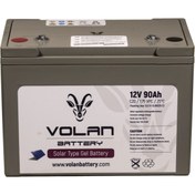 Resim Genel Markalar Volan Akü 12 Volt 90 Amper Solar Jel Akü 
