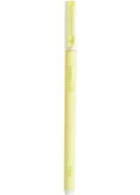 Resim Yüksek Kalite 0.7 Mm Jel Kalem - Sarı Renk 124-Pembe 