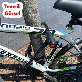Resim Kilidi 80 cm Halat Zincir Kilit Motosiklet Çelik Kilit Çap 14 Ø Hırsız Önleme Güvenlik 