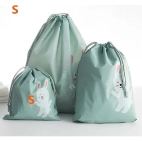 Resim Chaoduo Shop 7s Tarzı 1 Adet Taşınabilir Su Geçirmez Karikatür Kozmetik Seyahat Çantası Bavul Ayakkabı Iç Çamaşırı Seyahat Saklama Çantası Giysileri Ambalaj Ipli Çanta (Yurt Dışından) 