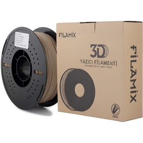 Resim Filamix Pla+ Ahşap Wood Rengi Filament 1,75mm 1kg - Bisiparisve 