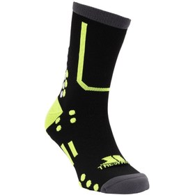 Resim Trespass Dash- Unisex Cycling Sock Unisex Siyah Çorap 