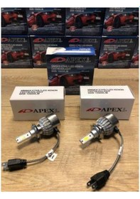 Resim Zenon H7 Led Xenon-şimşek Etkili-10800 Lm 6000k- Yüksek Aydınlatma Gücü 