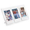 Resim Fujifilm Instax Mini Film Uyumlu 3'lü Pleksi Fotoğraf Çerçevesi 