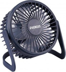 Resim Everest EFN-505 Usb (145MMx141MMx105MM) Masaüstü Vantilatör SİYAH 