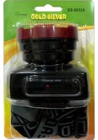 Resim Büro Ev Ofis İş Gübenliği İçin 3w Şarj Edilir Power Led Kafa Lambası Gri 