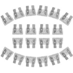 Resim Createtech Tutucu Sigorta Şeffaf Musluk Adaptör Devresi Büyük Boy Bıçak Araba 12v 100 Kf 