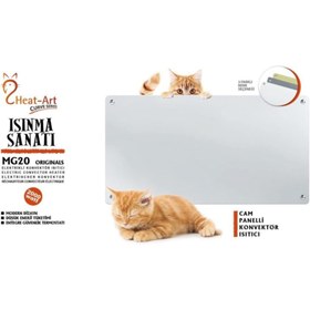 Resim HeatArt Mg20 Curve Serisi Originals Konvektör Isıtıcı 2000 W 