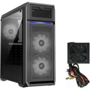 Resim Zalman N5 OF 500W ATX Mid Tower Bilgisayar Kasası 