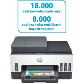 Resim Hp Smart Tank 750 Renkli Yaz/tar/fot Wi-Fi A4 6UU47A 