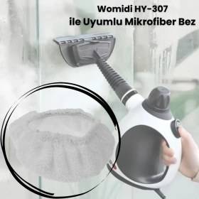 Resim Womidi SW618-D Çok Fonksiyonlu Buharlı Temizleyici ile Uyumlu Bez Seti 