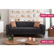 Resim Comfy Yataklı Sandıklı Kanepe Antrasit 