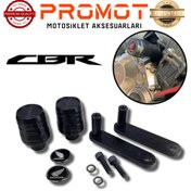 Resim PROMOT CBR 125-250 HONDA MOTOR GÖVDE KORUMA TAKOZU TAKIM 