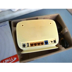 Resim KYNC TP-Link TD-W9970 4 Port 300 Mbps VDSL2 Modem REFRUBISHED SARARMIŞ 