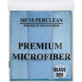 Resim Superclean Mikrofiber Lüks Cam Bezi 40 x 40 cm 320 Gsm - 3 Adet 