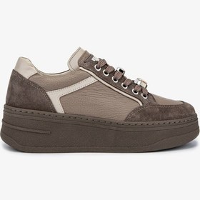 Resim Valmenti Kadın Hakiki Deri Vizon Sneakers & Spor Ayakkabı 1116 250 Bn Ayk Sk25-26 Vzn Fltr/vzn Suet Vizon 