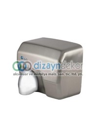 Resim Fotoselli 360 Derece Döner Başlı Paslanmaz Çelik Kağıt Havlu Verici Dispenseri 